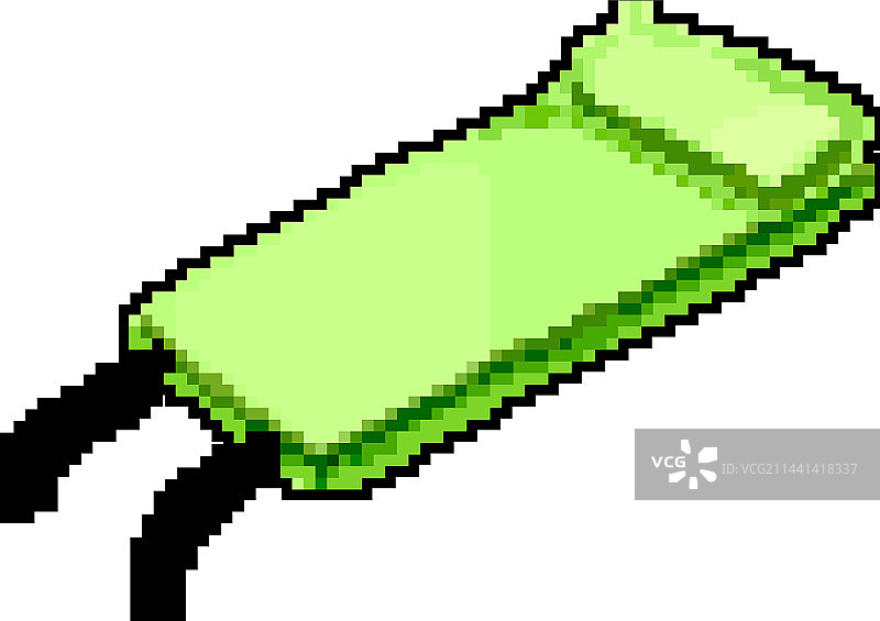 橡胶野营垫游戏像素艺术图片素材