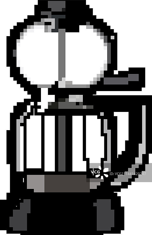 热虹吸咖啡机像素风游戏素材图片素材