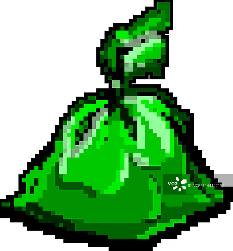 垃圾袋像素风游戏素材图片素材