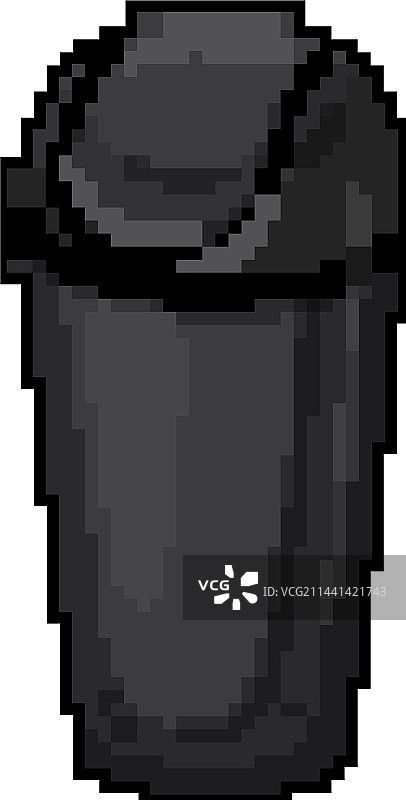 垃圾游戏像素艺术图片素材