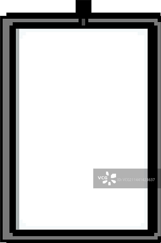 白板学校游戏像素艺术相框图片素材