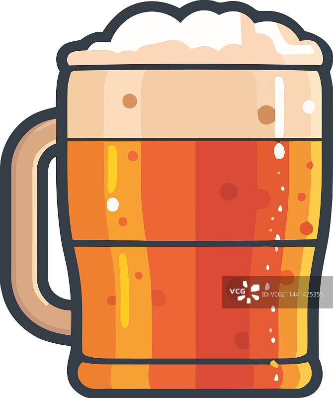 泡沫啤酒象征传统庆祝活动图片素材