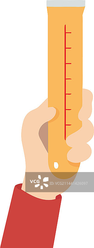 拿着试管的科学家图片素材