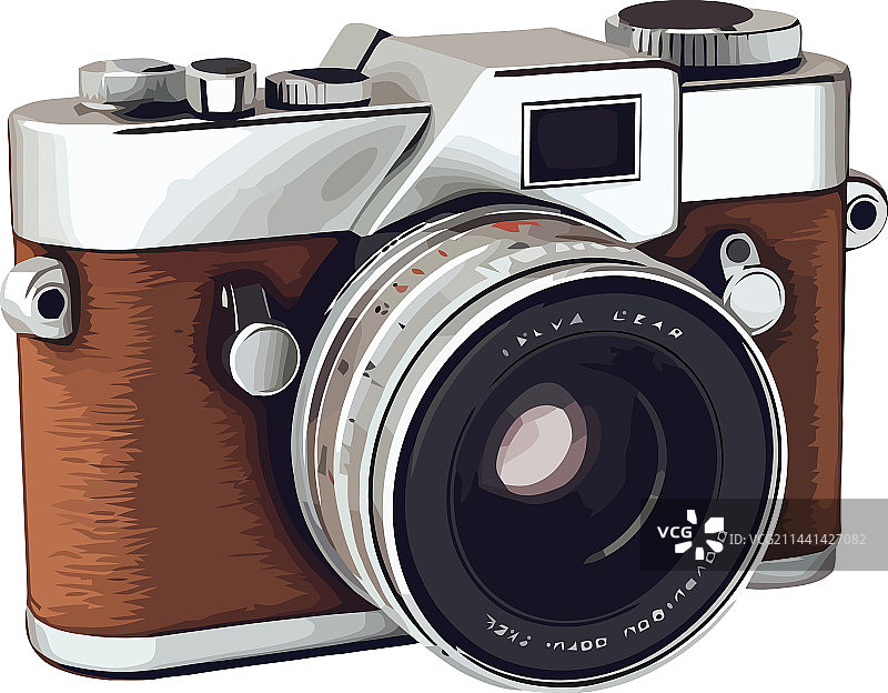 古董相机现代摄影主题图片素材