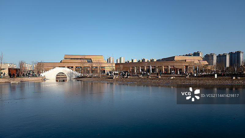 中国文字博物馆-汉字公园图片素材