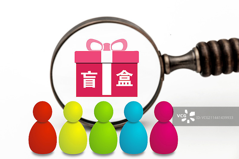 创意配图：盲盒图片素材