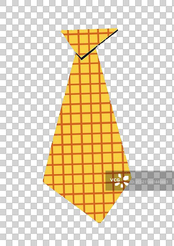 黄色的领带图片素材