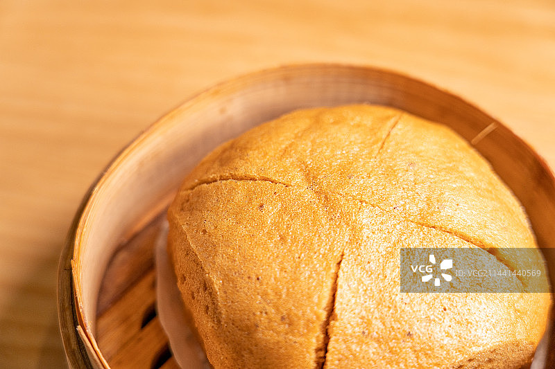 粤式茶楼点心 马拉糕图片素材