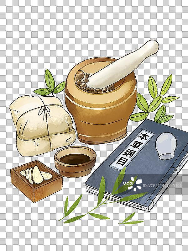 中药 中医药 熬药 处理药材 药书 中药材 药罐子图片素材