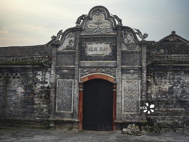 大邑县，安仁镇，刘氏庄园，博物馆图片素材