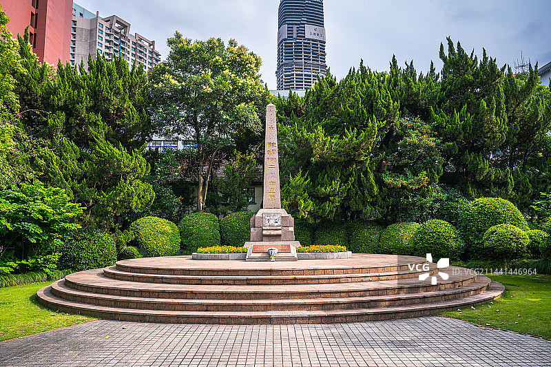 上海交通大学穆汉祥史霄雯烈士纪念碑图片素材