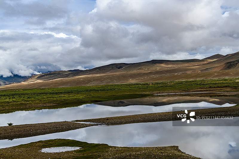 西藏阿里萨嘎县风光图片素材