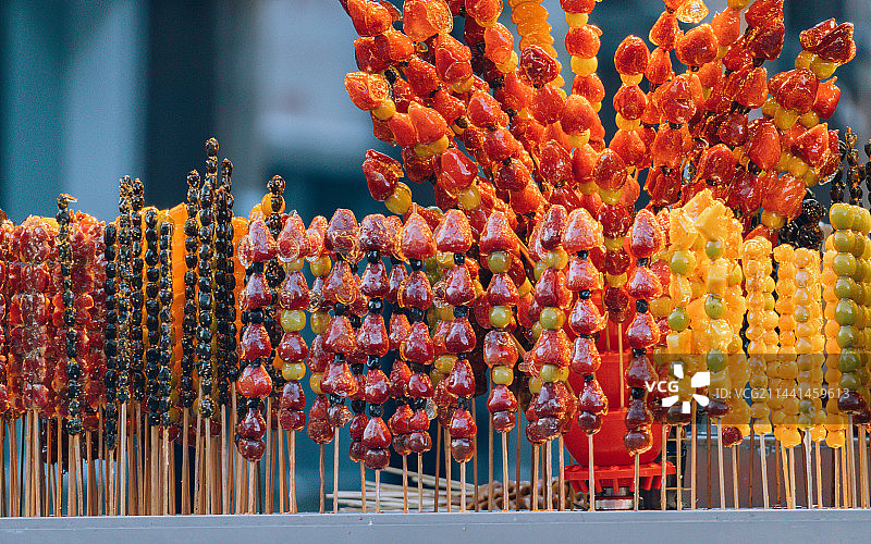 哈尔滨特色美食冰糖葫芦图片素材