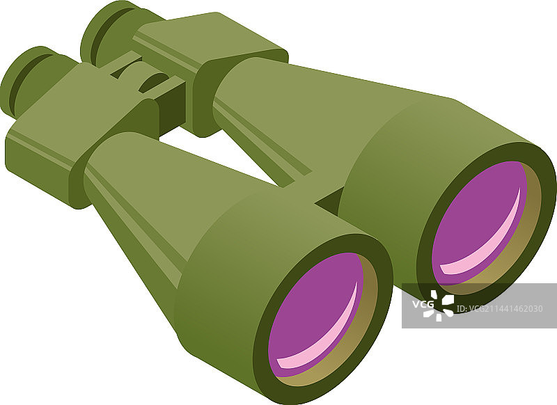 双筒望远镜边框图片素材
