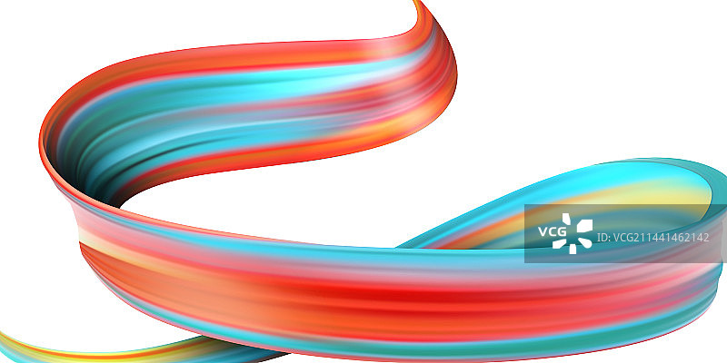 彩色油漆漩涡图片素材