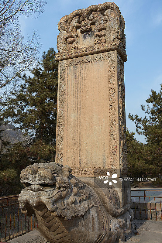 冬天的承德避暑山庄图片素材