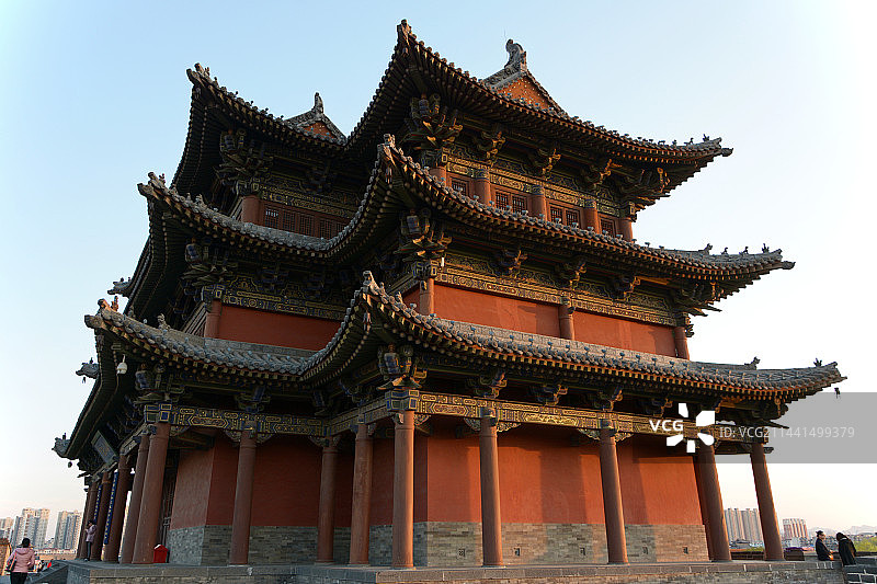 大同古城图片素材