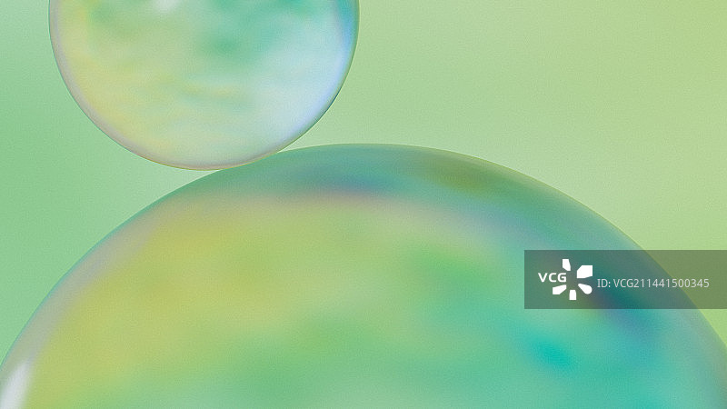 3D高清渲染抽象绿色玻璃质感艺术背景图片素材