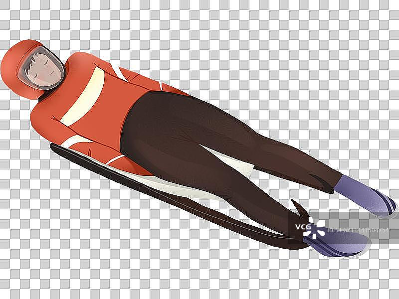 无舵雪橇图片素材