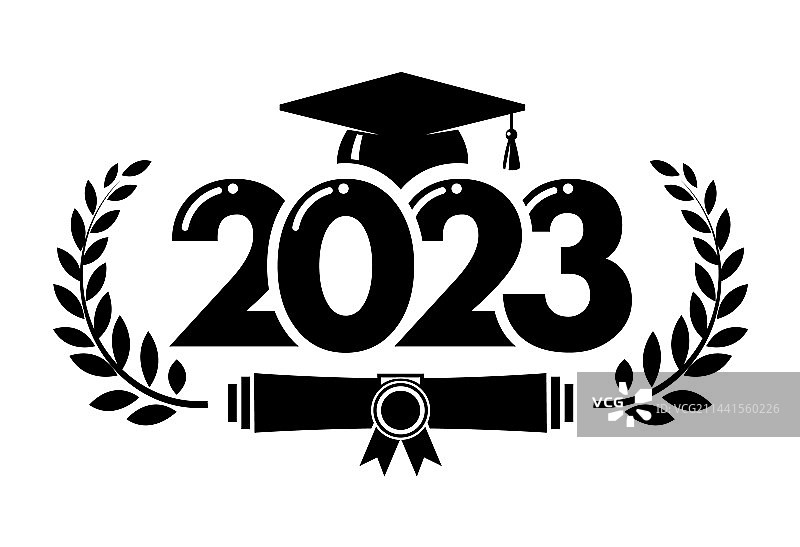 2023年毕业班标志图片素材