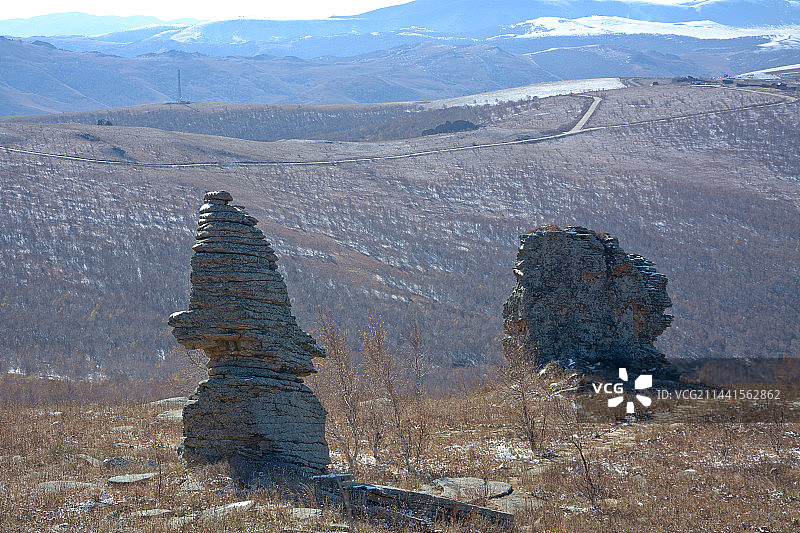 赤峰克什克腾旗阿斯哈图石林图片素材