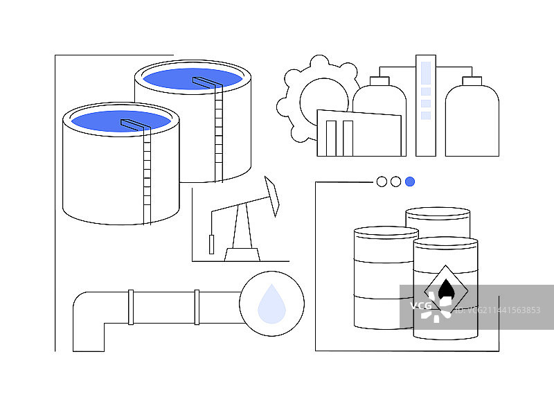 原油抽象概念图片素材