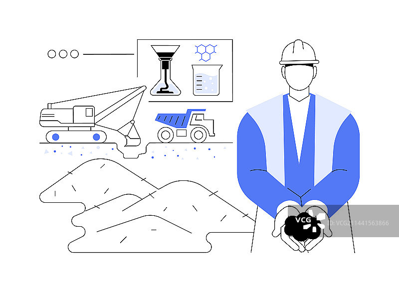 油砂抽象概念图片素材