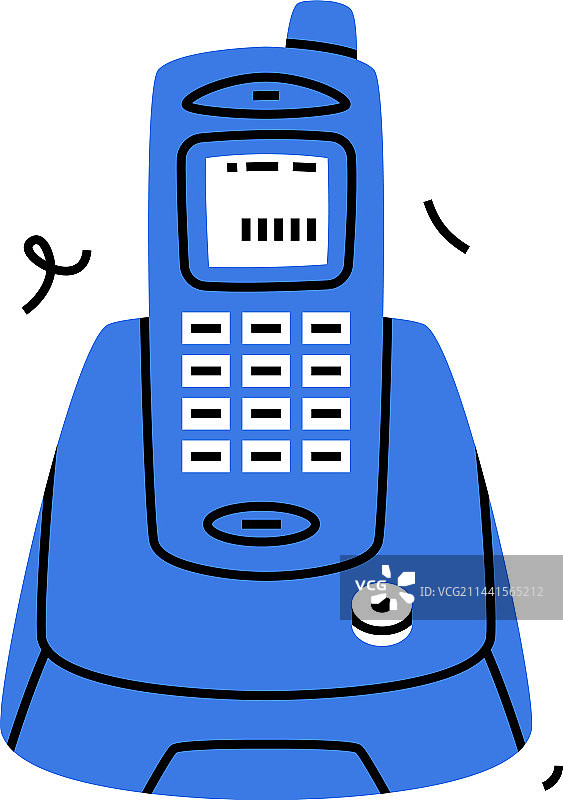 复古手机便携式电话图片素材