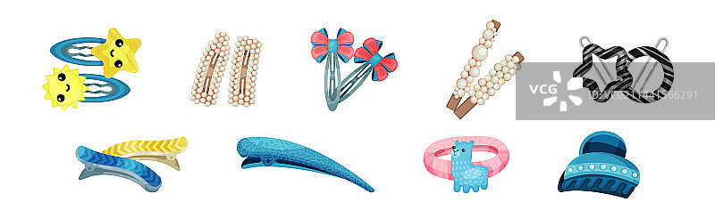 发夹发饰图片素材