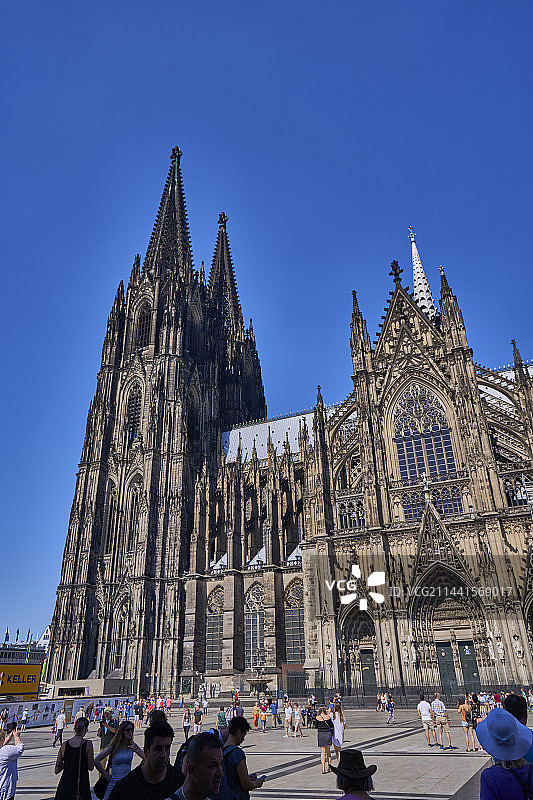 欧洲德国科隆大教堂图片素材
