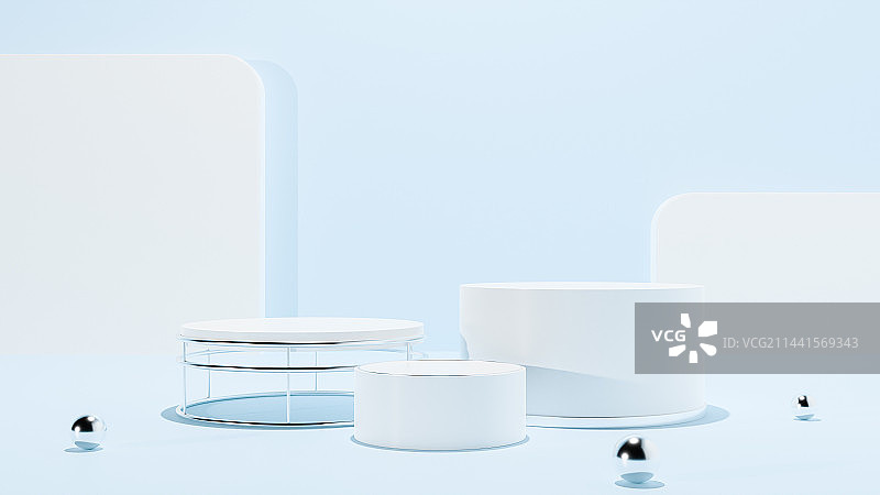 3D 简约 产品展示台 背景图片素材