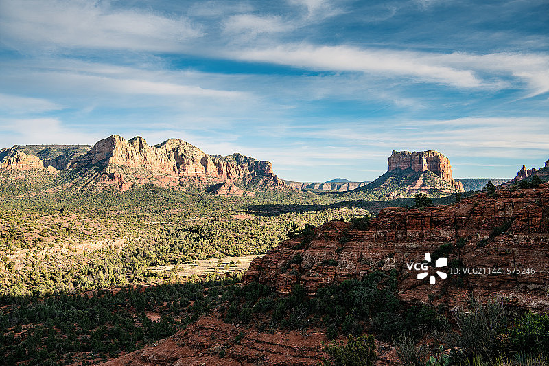 美国亚利桑那塞多纳教堂岩徒步CATHEDRAL ROCK图片素材