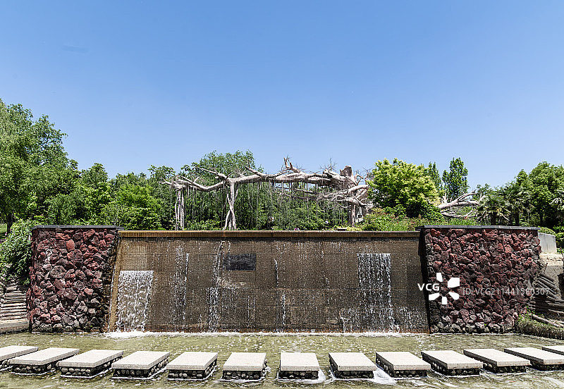 郑州园博园建筑图片素材