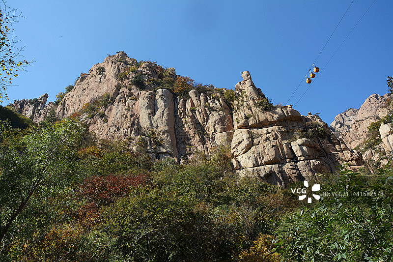 秦皇岛祖山秋色图片素材