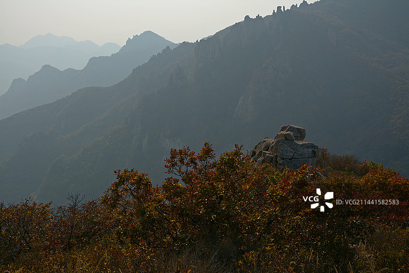 秦皇岛祖山秋色图片素材