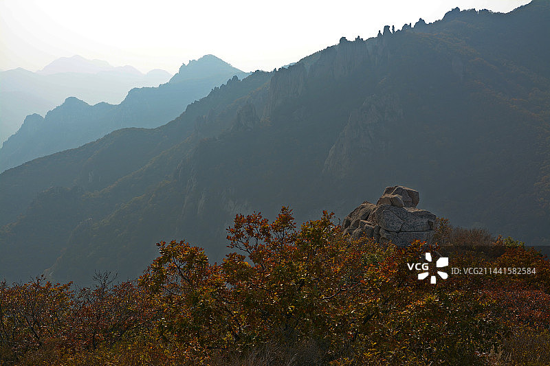 秦皇岛祖山秋色图片素材