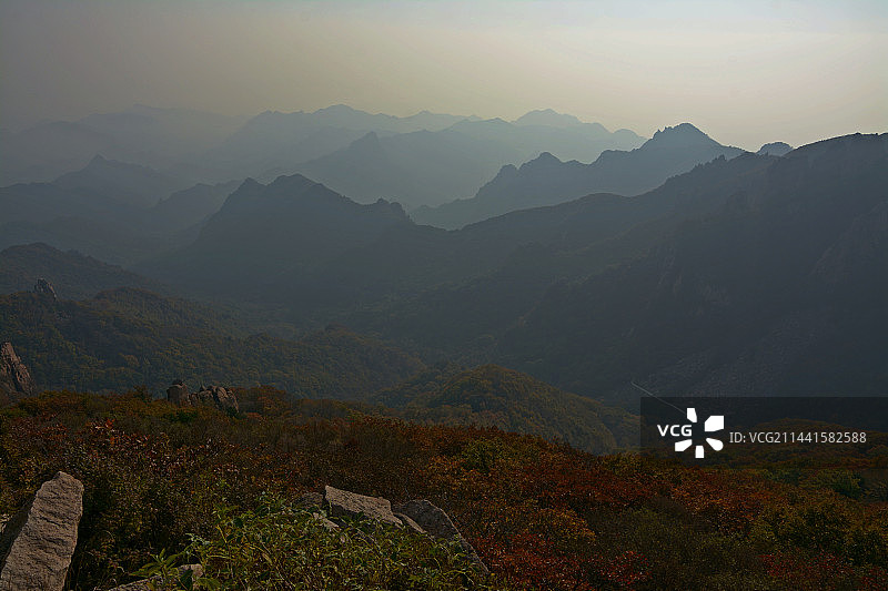 秦皇岛祖山秋色图片素材