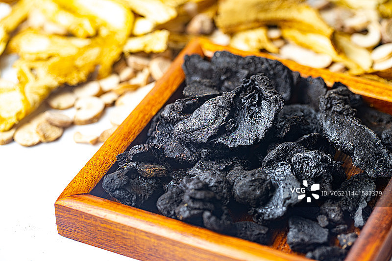 中草药熟地图片素材