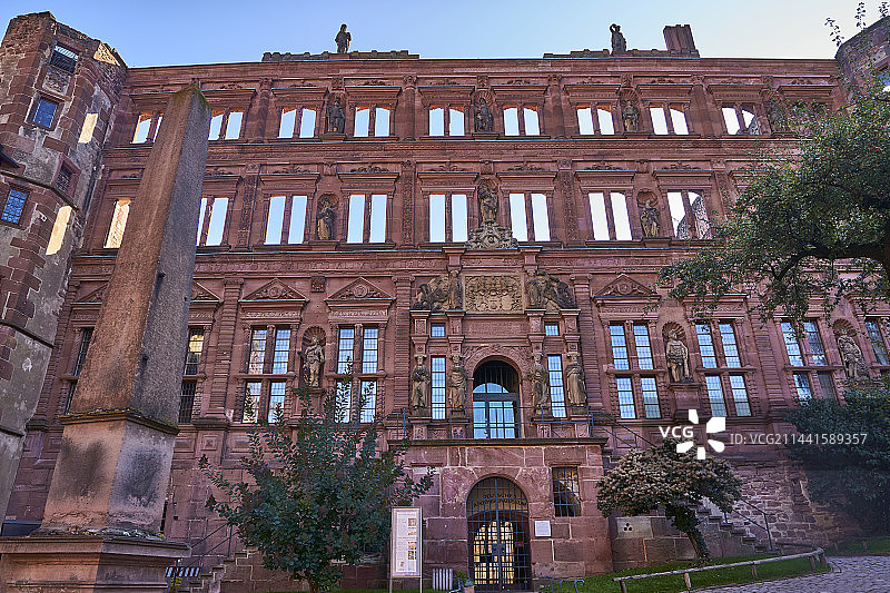 欧洲德国海德堡城堡图片素材