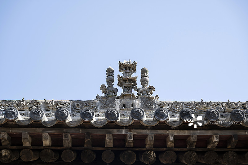 山西万荣飞云楼图片素材