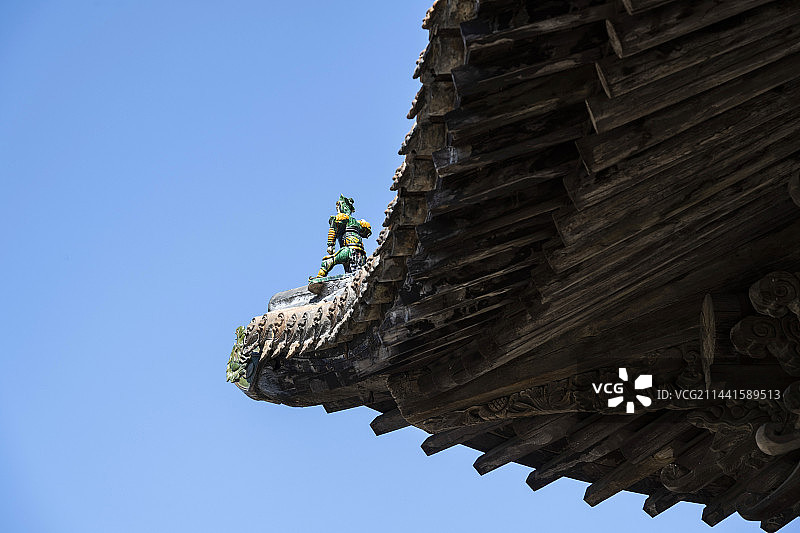 山西万荣飞云楼图片素材