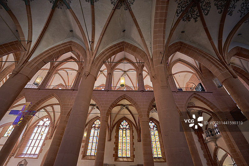 海德堡圣灵大教堂图片素材