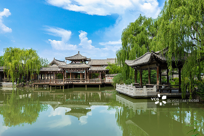 青州古城印象图片素材