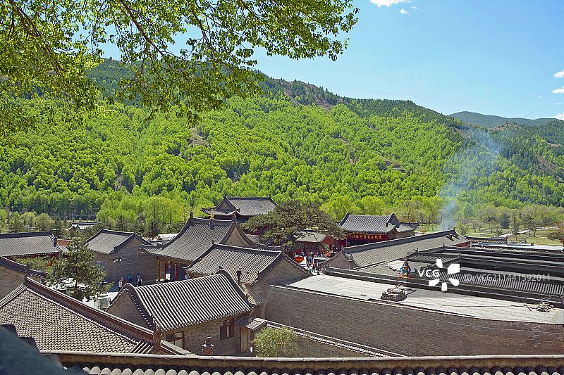 山西五台山图片素材