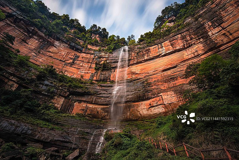 遵义赤水丹霞佛光岩图片素材