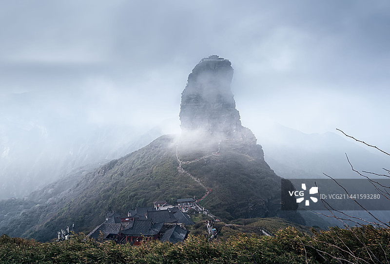 梵净山云雾图片素材