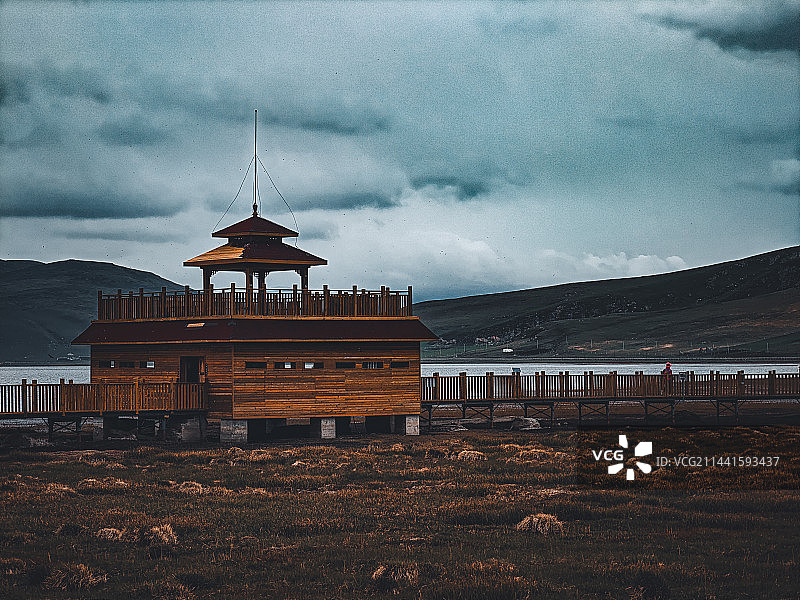 尕海湖图片素材