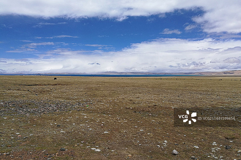 纳木错和那根拉山口图片素材