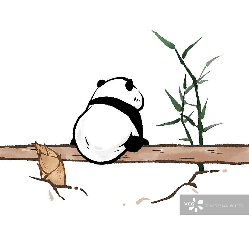 沉思的嘟嘟熊图片素材