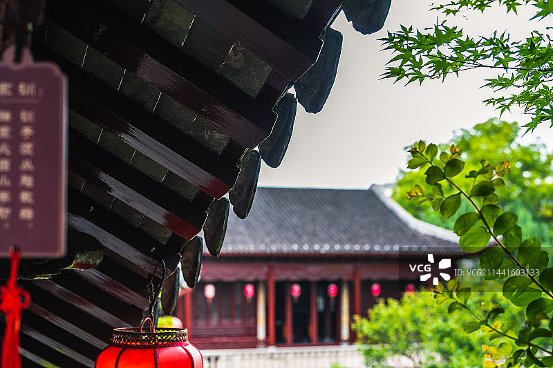 上海南翔古镇檀园图片素材